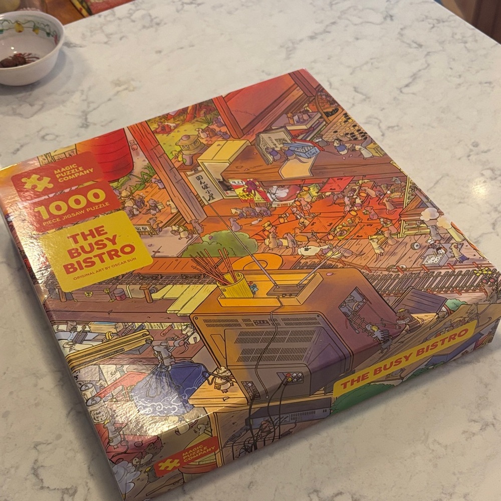 Ravensburger Vibrant Bistro Puzzle - 1000 Pieces